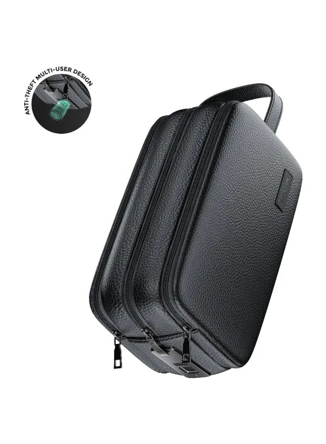 Green Lion Lyon Plus Smart Fingerprint Pouch - Black - Image 2